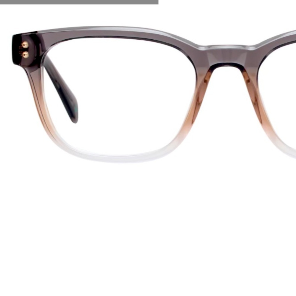 See Inside SI CONTENT  Eyeglasses Frames RXable Taupe/Crystal NWT